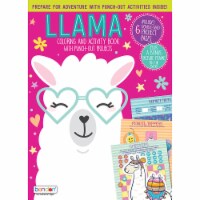 Bendon® Llama Color & Activity Book with Punch Out Activities Perspective: Main