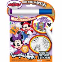 Bendon® Mickey Halloween Magic Ink & Stickers Game Book Perspective: Main
