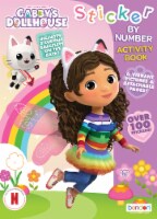 Bendon Gabby's Dollhouse Sticker by Number Activity Book Perspective: Main