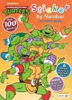 Bendon® Teenage Mutant Ninja Turtle® Retro Sticker Book Perspective: Main