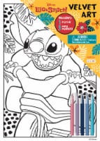Lilo & Stitch Velvet Art Poster With Markers Perspective: Main