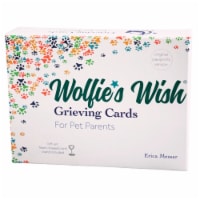 Wolfie's Wish Pet Loss Grieving Cards GIFT Edition for Pet Parents, 30 Card Deck