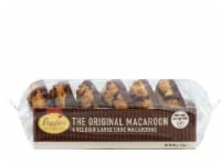 Poppies Choc Large Belgian Macaroons, 6 ea (Pack of 12)