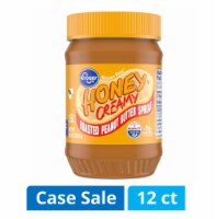 Kroger® Gluten Free Creamy Honey Roasted Peanut Spread (12 Pack)