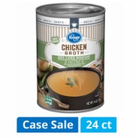 Kroger® Fat Free Lower Sodium Chicken Broth (24 Pack)