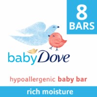 Baby Dove Sensitive Skin Care Hypoallergenic Baby Bar Perspective: Main