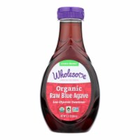 Wholesome Sweeteners Organic Raw Blue Agave - Case of 6 - 23.5 oz.