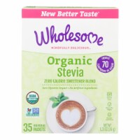 Wholesome Sweeteners Stevia - Organic - 35 count - 1.23 oz - case of 6
