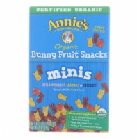 Annie's Organic Strawberry Mango Cherry Mini Bunny Fruit Snacks