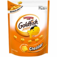 Goldfish Cheddar Baked Snack Crackers Perspective: Main