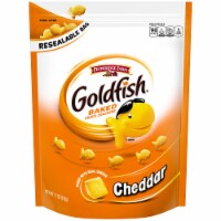 Goldfish Cheddar Baked Snack Crackers Perspective: Main