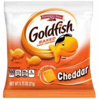 Pepperidge Farm Cheddar Goldfish - 0.75 oz. bag, 300 per case