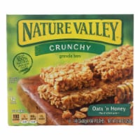 Nature Valley Crunchy Oats N Honey Granola Bars 6 Ct 1 49 Oz Foods Co