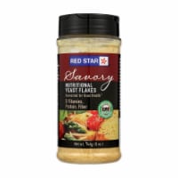 Red Star Nutritional Yeast Vegetarian Support Formula - Yeast Flakes - Case of 6 - 5 oz.
