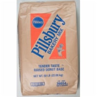 Pillsbury Yeast Raised Tender Taste Donut Mix, 50 Pound -- 1 each.