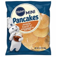 Pillsbury Maple Burst n Mini Pancake, 3.17 Ounce -- 72 per case.