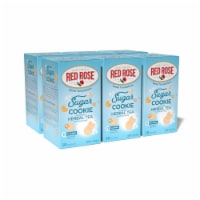 Red Rose Sweet Temptations Dessert Tea Sugar Cookie, 18 Count Pack of 6