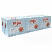Red Rose Mellow Black Tea with 40 Individually Wrapped Tea Bags Per Box (Pack of 6)