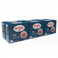 Red Rose Bold Black Tea with 40 Individually Wrapped Tea Bags Per Box (Pack of 6)