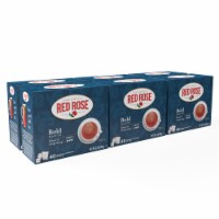 Red Rose Bold Black Tea with 40 Individually Wrapped Tea Bags Per Box (Pack of 6)