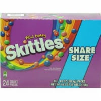 Skittles Wild Berry Candy, 4 ounce (24 Share Size Packs)