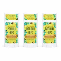 Schmidt's Aluminum-Free 24-Hour Hemp Patchouli & Hops Sensitive Skin Vegan Natural Deodorant Stick