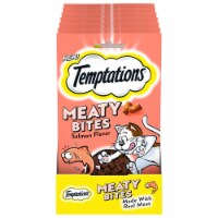 Temptations™ Salmon Meaty Bites Cat Treat Pouch 1.5 Ounce Pouch - 7 Count