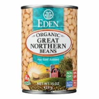 Eden Foods Great Northern Beans Organic - Case of 12 - 15 oz.