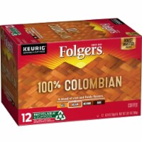 Folgers 100% Colombian Medium Roast Coffee K-Cup Pods Perspective: Main