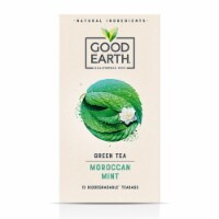 Good Earth Green Tea Moroccan Mint (15 Tea Bags Pack of 6)