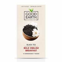 Good Earth Black Tea Bold English Breakfast Tea(15 Tea Bags Pack of 5)