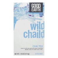 Good Earth Wild Chaild Chai Tea 18 ct (Pack of 6)