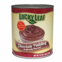 Lucky Leaf Trans Fat Free Chocolate Pudding, 112 Ounce -- 6 per case.