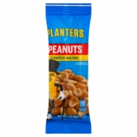 Planters Snack Nuts Light Salt Cocktail Peanuts, 2 Ounce -- 144 per case.