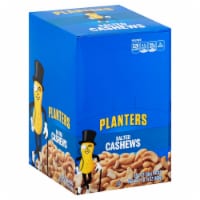 Planters Salted Cashew Nut, 2 Ounce -- 45 per case.