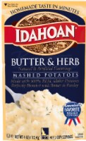Idahoan® Butter & Herb Mashed Potatoes Pouch Perspective: Main