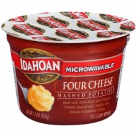 Idahoan Four Cheese Mashed Potato Cups Case Sale Perspective: Main