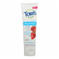 Tom's Of Maine - Toothpaste Kids Silly Strawberry Fluoride Free - Case of 6-5.1 OZ