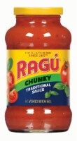 Ragu Chunky Roasted Garlic Sauce Case Sale Perspective: Main