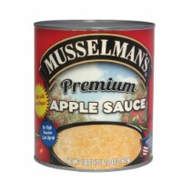 Knouse Foods Musselmans Premium Sweetened Apple sauce, 108 Ounce -- 6 per case.