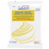 LeGout Banana Cream Instant Pudding and Pie Filling, 24 ounce -- 12 per case