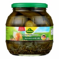 Kuhne Barrel Pickles - Case of 6 - 34.2 oz.