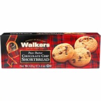 Walkers Pure Butter Gluten Free Chocolate Chip Shortbread 4.9oz Pk6