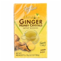 Prince Of Peace - Tea Instant Lemon Ginger Honey Crystals - Case of 6-10 BAG