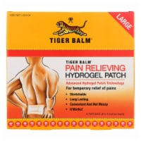 Tiger Balm Pain Relieving Large Patches - Case of 6 - 4 Pack
