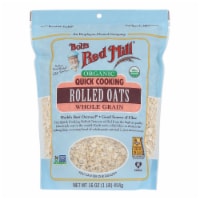 Bob's Red Mill Organic Quick Cooking Rolled Oats Perspective: Main