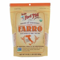 Bob's Red Mill Organic Farro, one case of four 24oz pouches Perspective: Main
