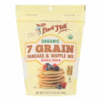 Bob's Red Mill Organic 7 Grain Pancake and Waffle Mix Perspective: Main