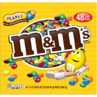 M&M's Chocolate Candies, Peanut, 1.74 oz. Bags (case of 48)