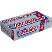 3 Musketeers, Sharing Size, 3.28 oz. Bars (Box of 24)